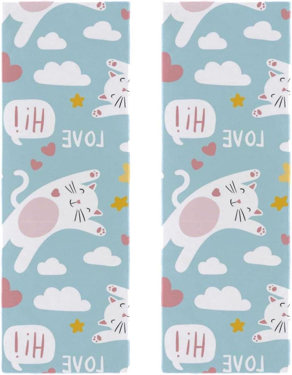 Microfiber Handdoek - Sneldrogende Handdoek Sport - Zweet Absorberen - Koel Houdend Effect - 295 x 815 cm - Veelkleurig