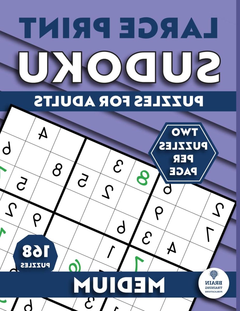 Sudoku Puzzelboek - Puzzelboek Volwassenen - Hersenen Trainen - Twee Puzzels Per Pagina - 8.5 x 11 inch - Niet gespecificeerd