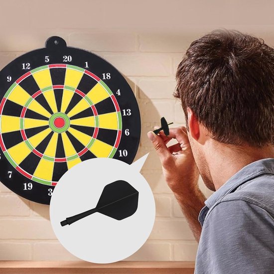 Dart Flights met Shafts - Dart Accessoires Set - Darts Spel - Stabiele Pijlen - 75 mm - null van Dart — afbeelding 5