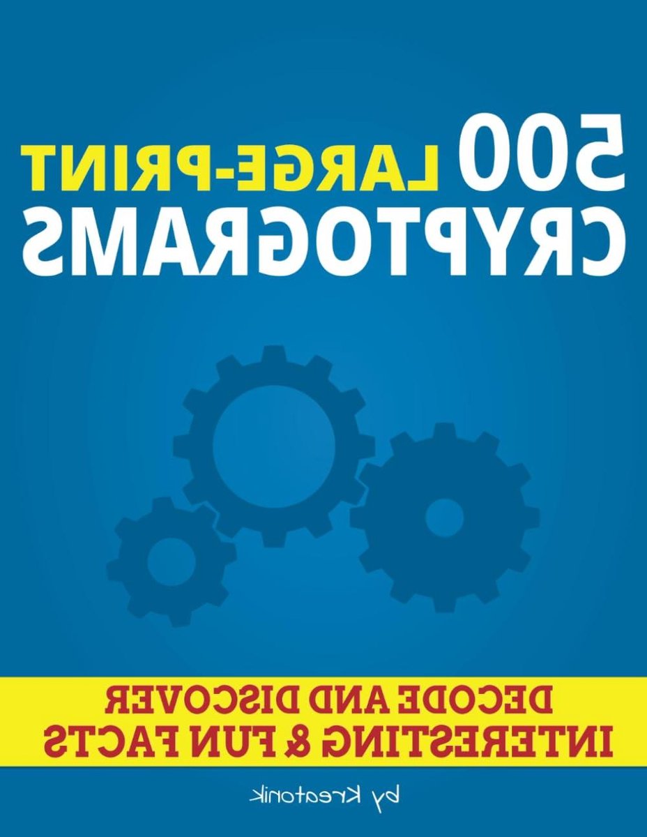 Grote Cryptogrammen - Woordpuzzels Trivia - Hersenen Trainen - Grote Letters - 143 Pagina's - Niet gespecificeerd