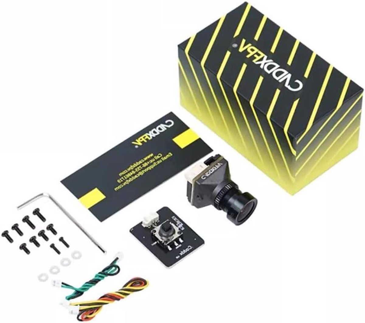 FPV Camera - Drone Camera - FPV Vliegen - Super WDR - 19 x 19 mm - Zwart