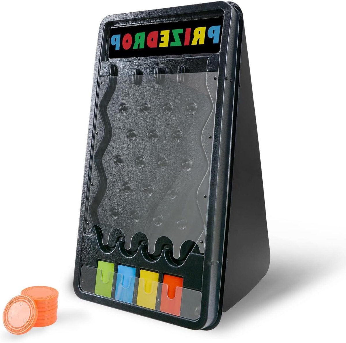 Plinko Spel Set - Gokspel Tafelspel - Feestelijke Sfeer Creëren - Opvouwbaar Achterbord - 25 x 14 inch - Niet gespecificeerd