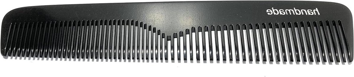 Zakkam handgemaakt - Kam fijn normaal - Haar stylen - Zonder bramen - 125 cm - Zwart