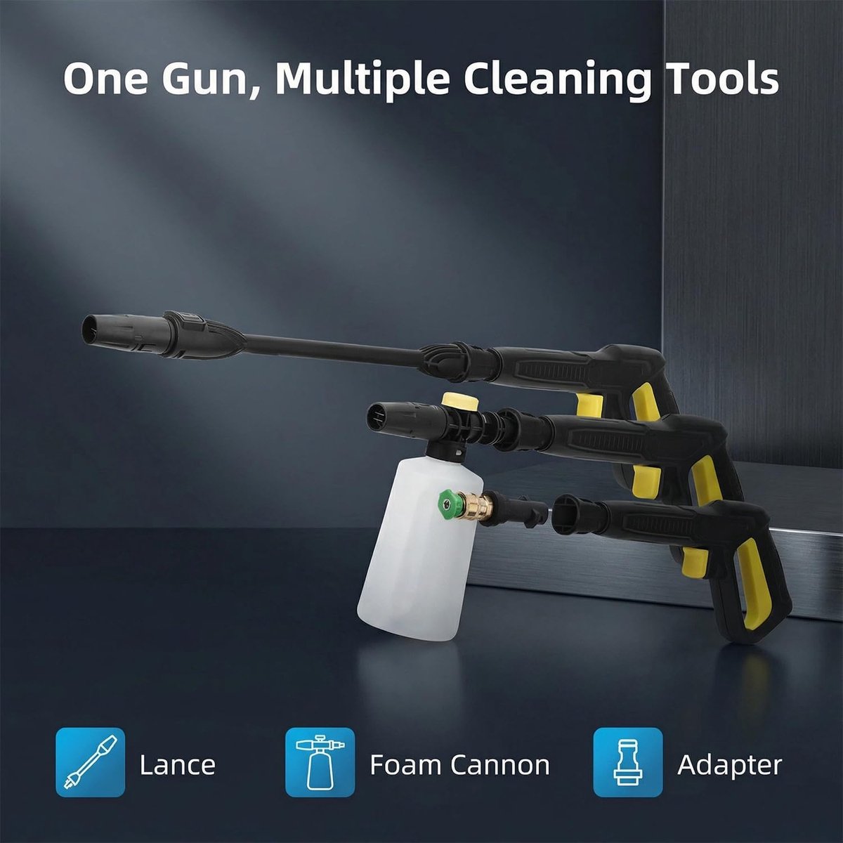 1 stuks - Vervangend pistool en spuitlans geschikt voor Karcher K2 K3 K4 K5 K6 K7 hogedrukreiniger - waterpistool - schoonmaak accessoires – foto 2