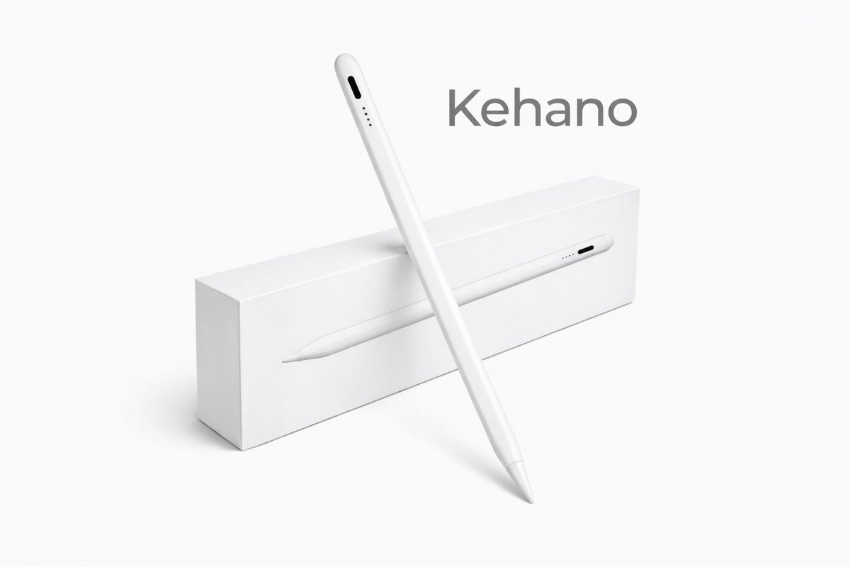KEHANO - Stylus Pen - Universeel geschikt voor iPad & Android tablet - wit