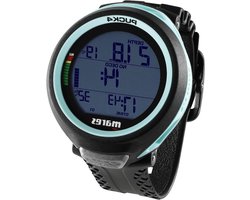 Duikcomputer Puck 4 - Duikhorloge Dieptemeter - Onderwater Navigatie - Bühlmann ZH-L16C Algoritme - 340 g - Zwart Aquamarijn