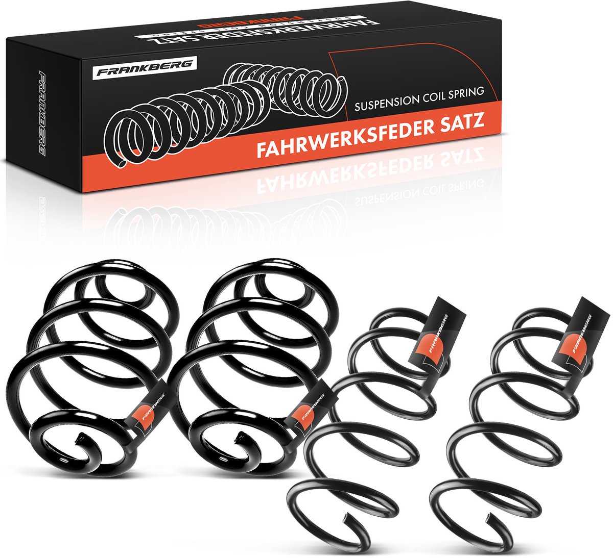 Frankberg 4x Veer Vooras Achteras voor Opel Tigra Twintop
