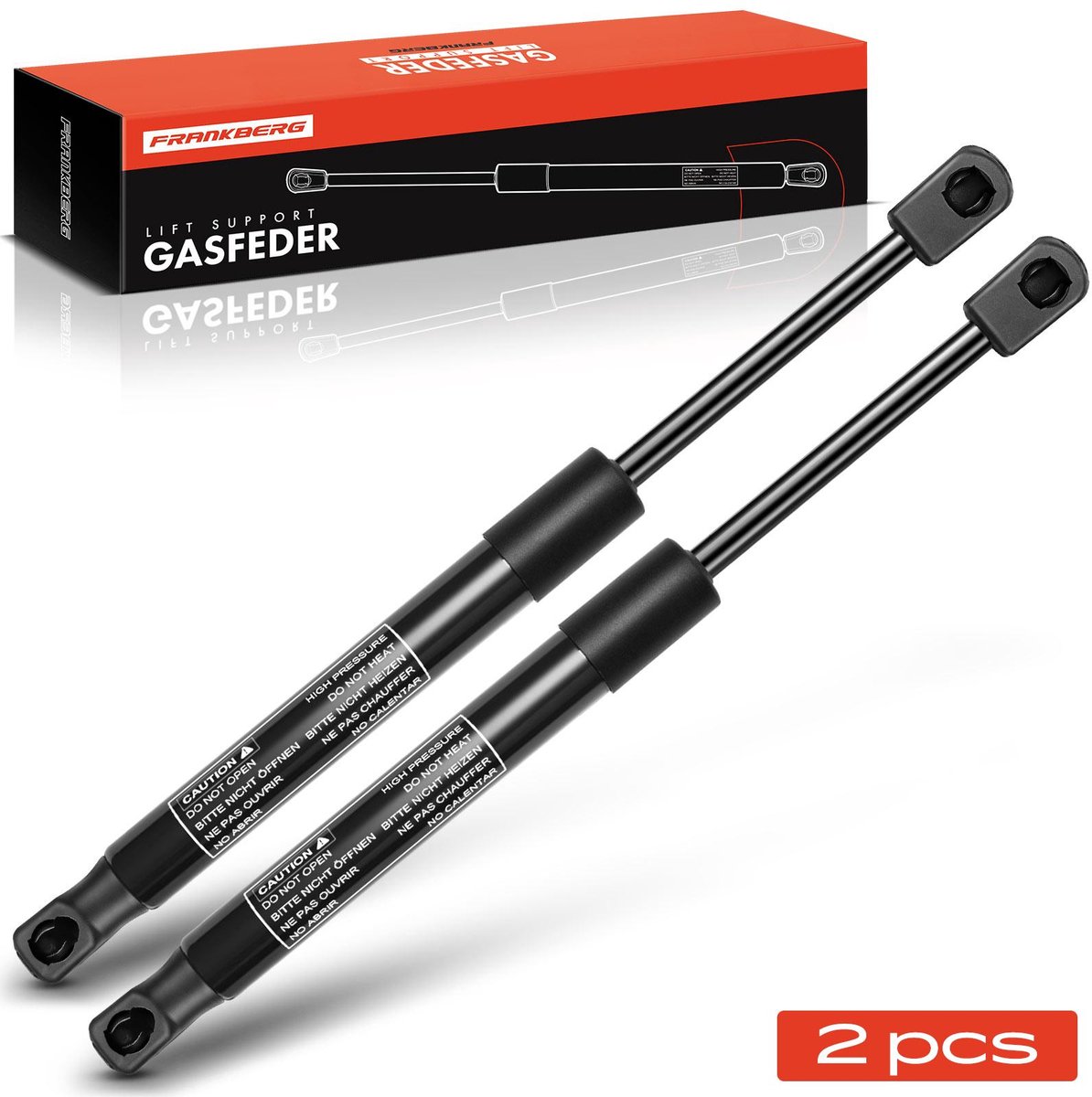 Frankberg 2x Gasveer Demper Motorkap voor BMW 2 Active Tourer F45 MPV