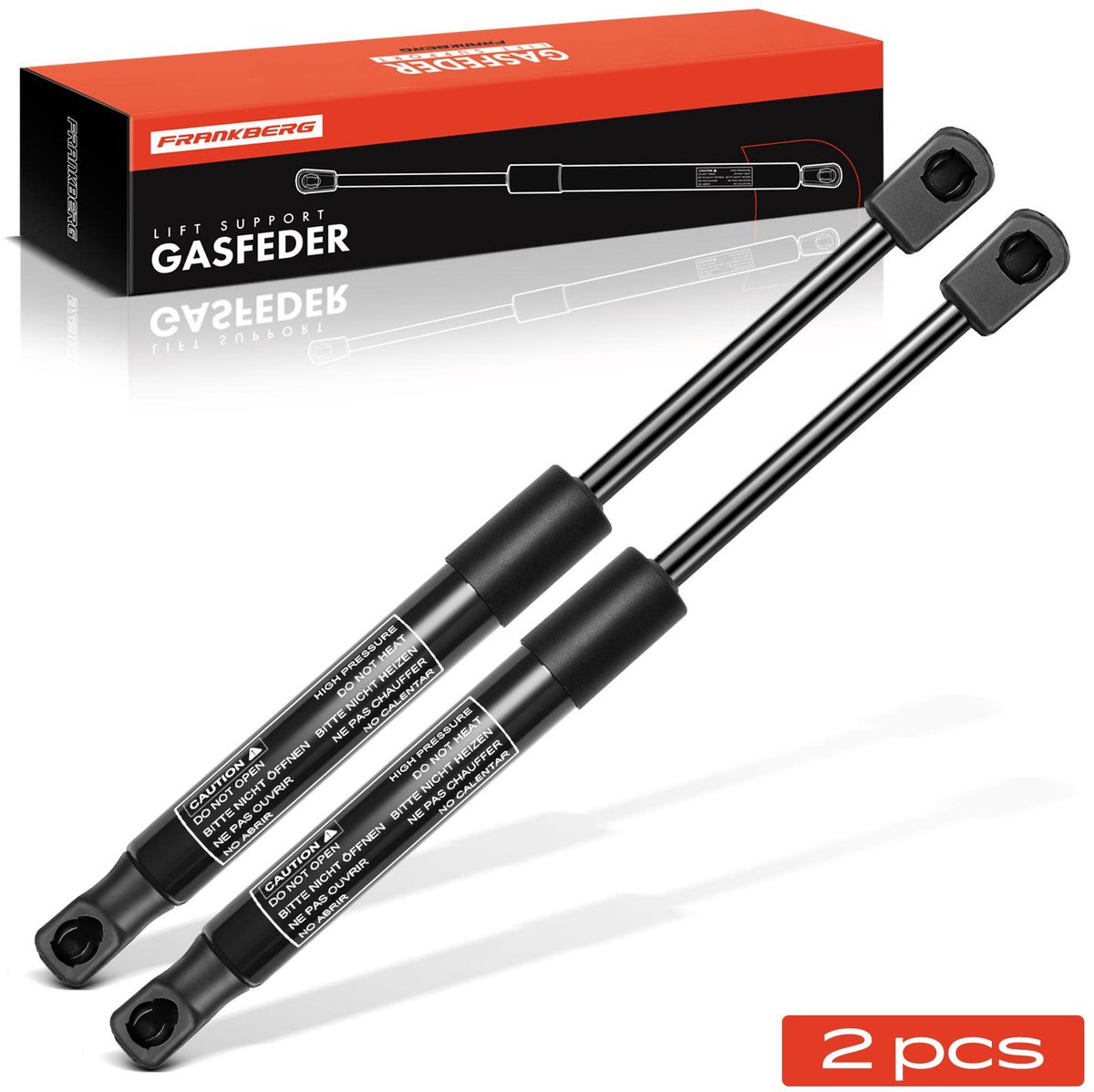 Frankberg 2x Gasveer Klep voor Alfa Romeo 145 930 Drie-/Vijfdeurs