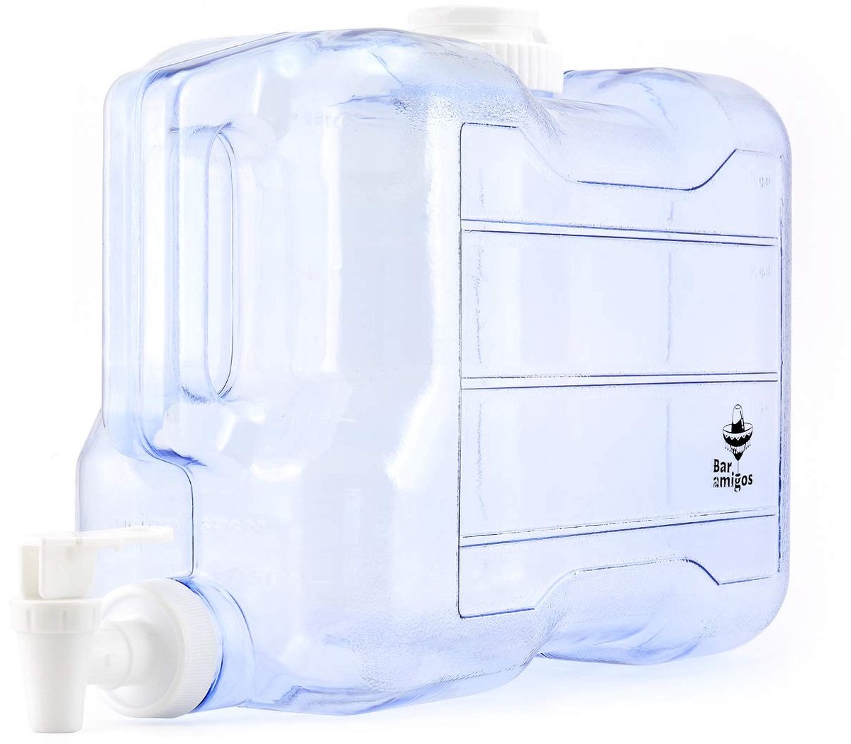 VT Goods - Watercontainer - Drinkdispenser - 5.5 Liter - Ideaal voor kantoor en camping - Plastic tap - Perfect voor sap en cocktails