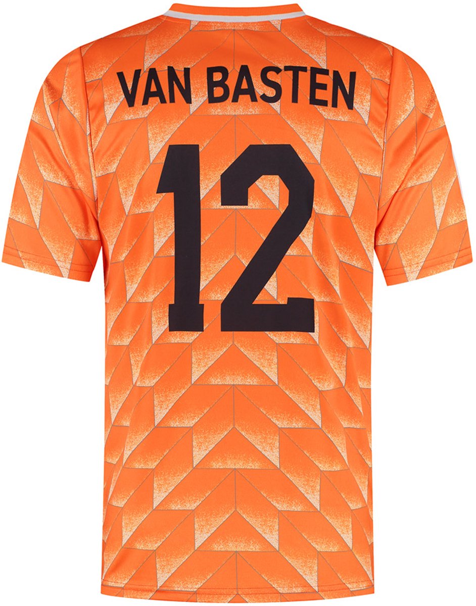 EK 88 Voetbalshirt Van Basten - Nederlands Elftal - Oranje shirt - Nederlands Elftal Shirt - Voetbalshirts Kinderen - Jongens en Meisjes - Sportshirts - Volwassenen - Heren en Dames - Maat S