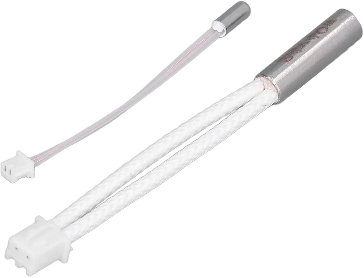 3D-printer Verwarmingselement - Thermistorsensor Set - 3D-printen Verbeteren - 300℃ Hoge Temperatuur - 2.01 Inch - Zilver
