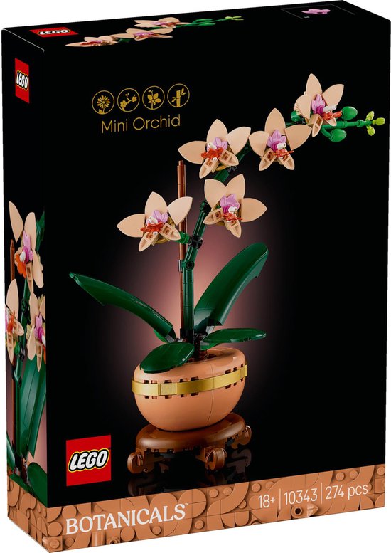 LEGO Botanicals Mini orchidee - 10343