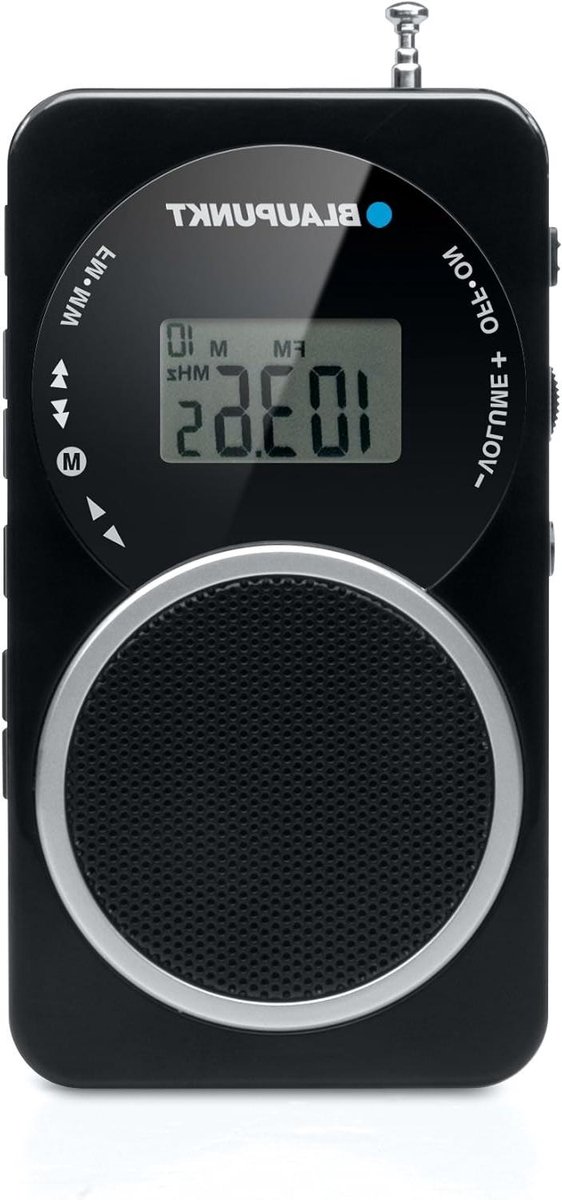Digitale Pocket Radio - Draagbare Radio - Muziek Luisteren - Optimale Ontvangst - Zeer Compact - Zwart