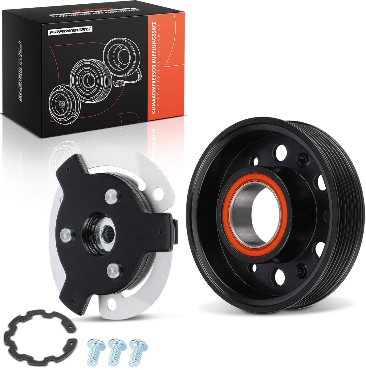 Frankberg 1x Magneetkoppeling Airco Compressor voor Audi
