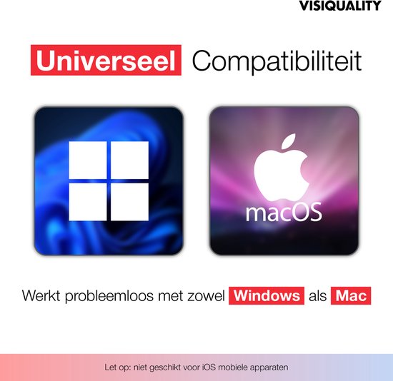 VisiQuality High-Speed Externe Harde Schijf 500 GB - Draagbare Harde Schijf USB 3.0 - Voor Windows & Mac - Xbox & PS4 games - Compact - Rood van Merkloos — afbeelding 5