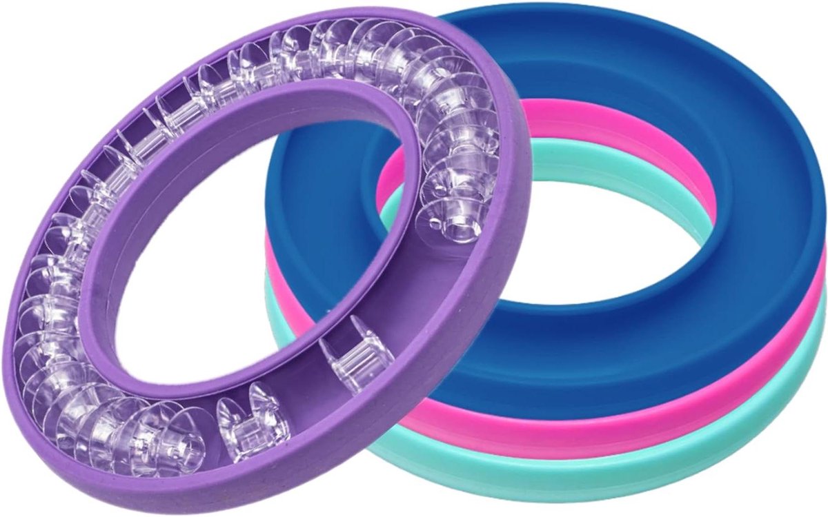 Spoelhouder Naaimachine - Spoel Organizer Ring - Spoelen Sorteren - Set van 4 Stuks