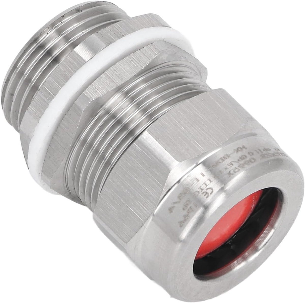 Waterdichte kabeldoorvoer van roestvrij staal, explosiebestendig, voor kabeldiameter 10-18 mm, M25 NPT 3/4 inch aansluiting, dubbele afdichting
