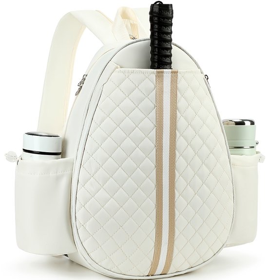 Dutchers® Tennis Rugzak - Tennisrugzak - Tennistas Dames & Heren - Padeltas - Padel Racket Vervoeren - Badmintontas - Badminton - Sport Schoudertas - Rugtas - Backpack - Sporttas - Beige Dutchers® Tennis Rugzak - Tennisrugzak - Tennistas Dames & Heren - Padeltas - Padel Racket Vervoeren - Badmintontas - Badminton - Sport Schoudertas - Rugtas - Backpack - Sporttas - Beige