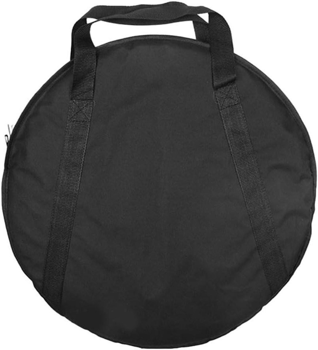 Bekkentas - Drumtas - Muziekaccessoires Opbergen - Drie Vakken - 60 cm - Zwart