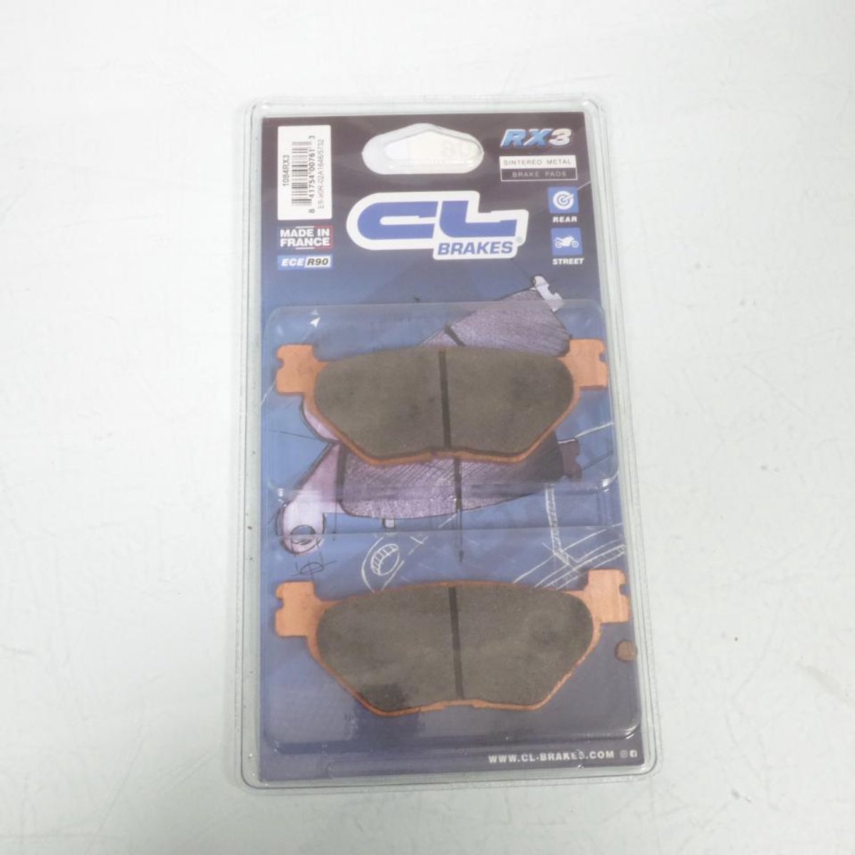 Plaquette de frein CL BRAKES pour Moto Hyosung 650 Gv Aquila 2004 à 2005 Neuf