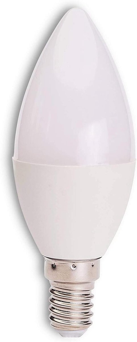 LED Kaarslamp - Kaarsenlampje Lampje - Verlichting Thuis - Aluminium Koeler - 37x106mm - W