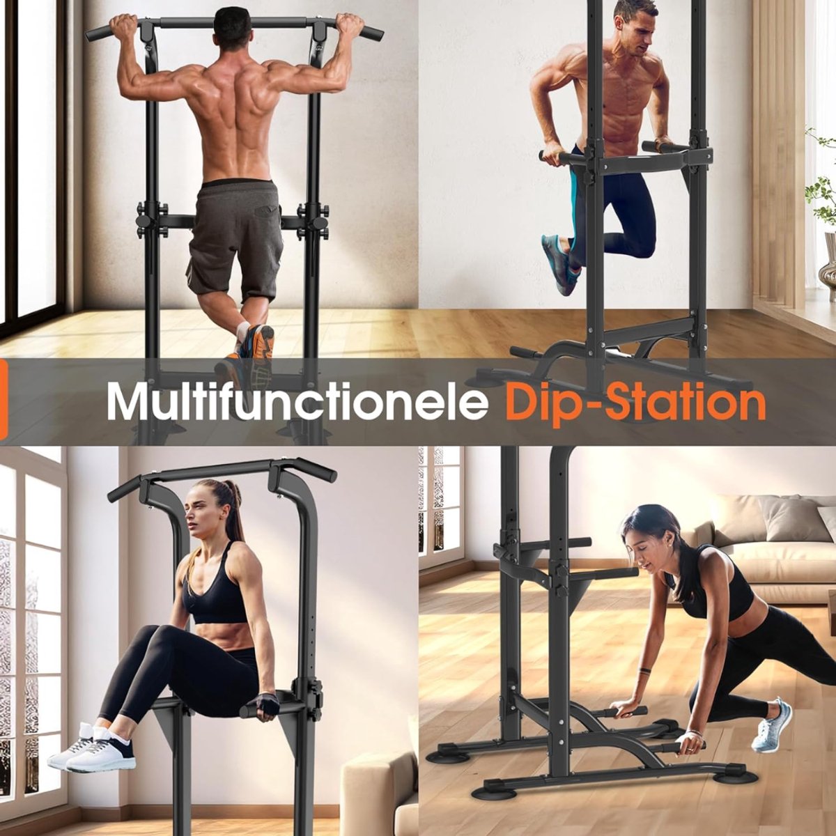 Quvo® Squat Rack - Squat Wedge - Power Rack - Zwart - 82cm x 75cm x 210 cm thumbnail 4