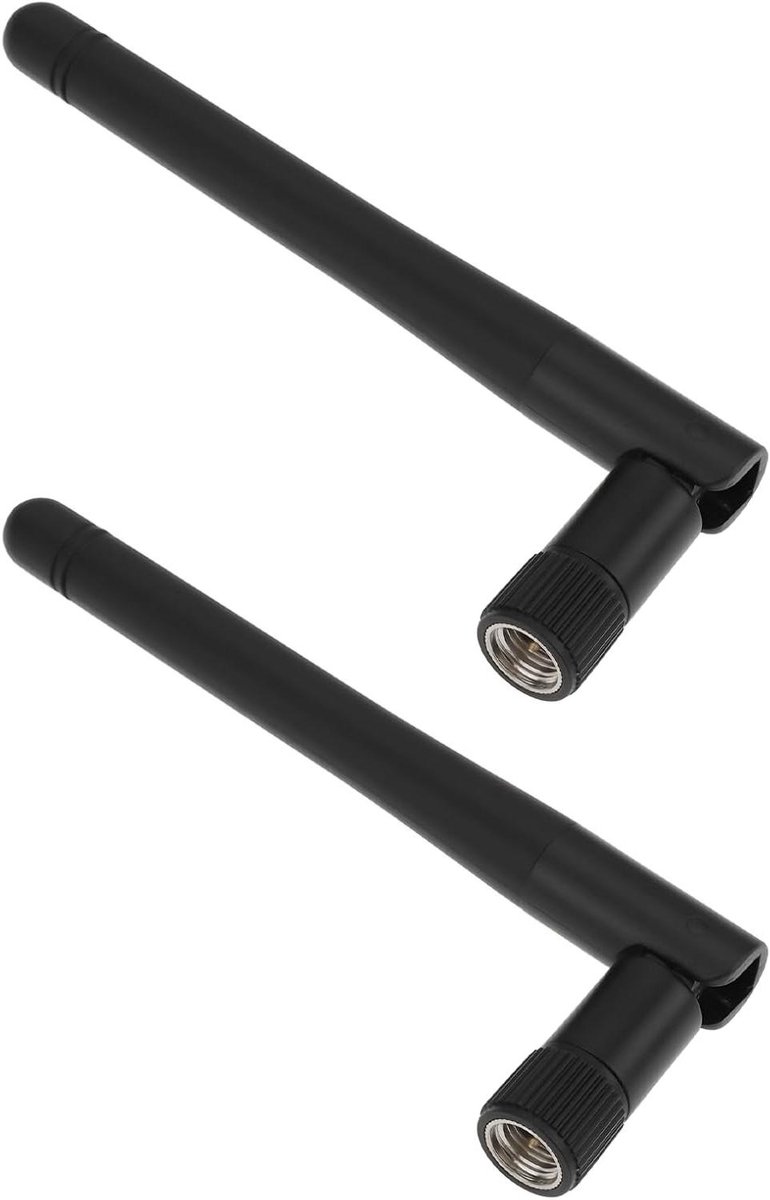 Antenne Set - Visvinder Antenne - Vissen Op Afstand - Stabiele Signaaloverdracht - 2 Stuks - Zwart