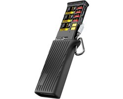 Rocketek CR372 - Geheugenkaartlezer - SD - TF - CFexpress Type B - USB C - Spatwaterdichte opslagcase