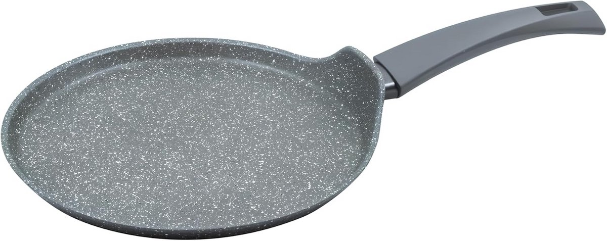 Pannenkoekenpan Crêpepan Koekenpan Gerechten Bereiden Hoge Dikte 28 cm Zwart