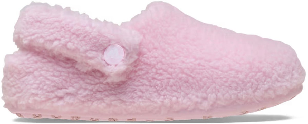 Crocs Classic Cozzzy Slipper K Unisex Sloffen - licht roze