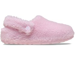 Crocs Classic Cozzzy sloffen voor kinderen - lichtroze