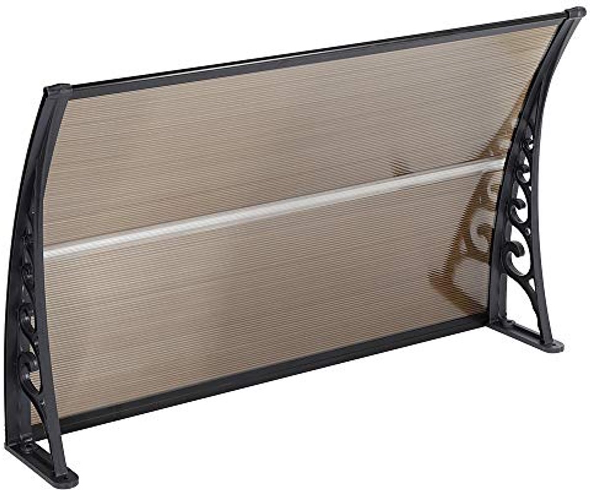 Deur Luifel - Beschermhoes - Buiten Beschermen - Weerbestendig Polycarbonaat - 100x150 cm - Groen