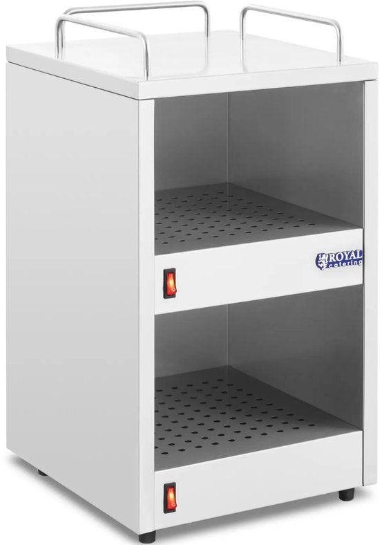 Kopjeswarmer - voor maximaal 72 kopjes - 2 opslagruimten - Royal Catering — afbeelding 2