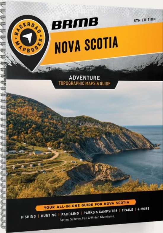 Nova Scotia Backroad Mapbook - cover