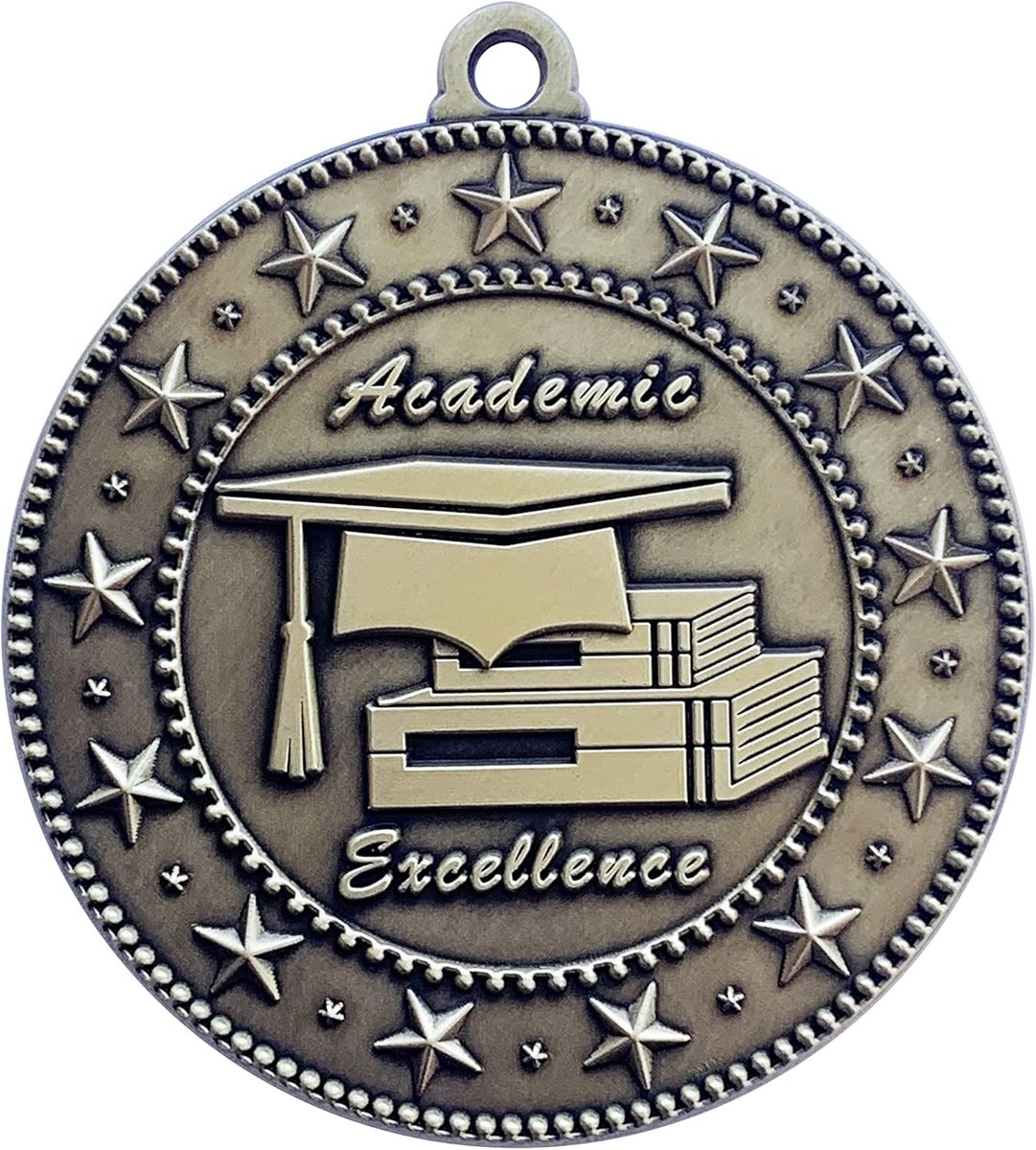 Gouden Medailles - Prijzen Trofeeën - Prestaties Belonen - Solide Metalen Ontwerp - 10 Stuks - Goud