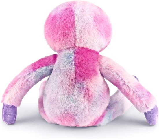 40cm Paars & Roze Luiaard Zacht Speelgoed voor Jongens en Meisjes van Thetford Rowan — afbeelding 5