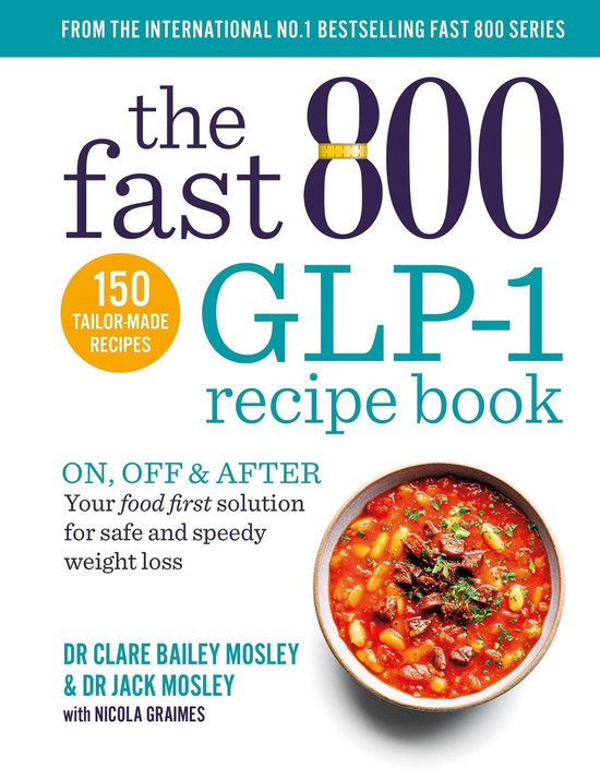 The Fast 800 GLP-1 Recipe Book - cover