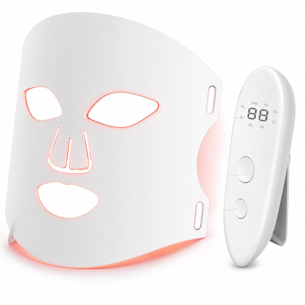 Frasco Glow Pro® LED Masker - Red Light Therapy - Collageen Masker - Huidverjongingsapparaat - 8 Standen