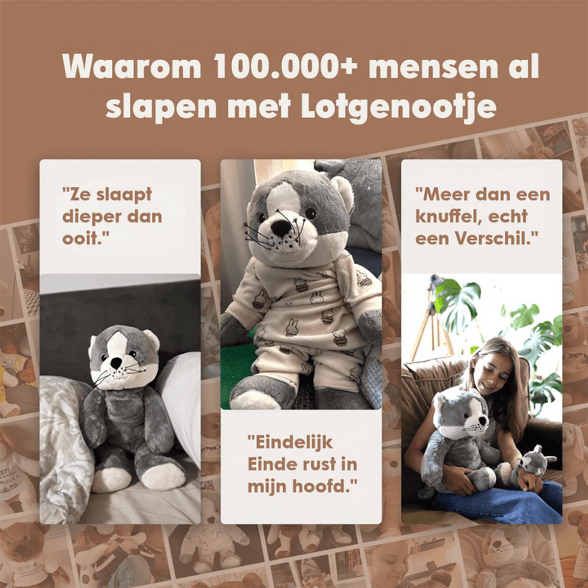 Lotgenootje Verzwaringsknuffel Kat - 45cm/2kg - Verzwaarde Knuffel - Weighted Stuffed Animal - Sensorisch Speelgoed - Zware Knuffel Anxiety - Plushie — afbeelding 8