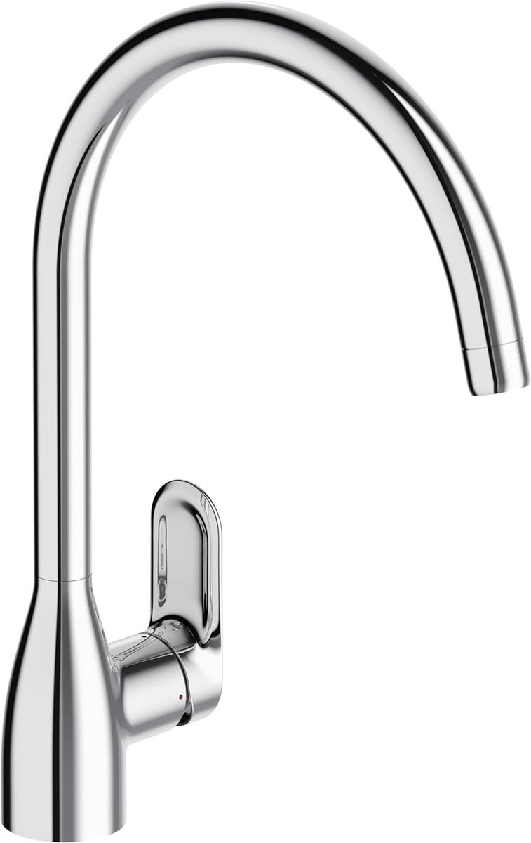 Keukenkraan - Keukenmengkraan - Comfortabel Koken - 360° Draaibare Uitloop - 228 mm Spuith