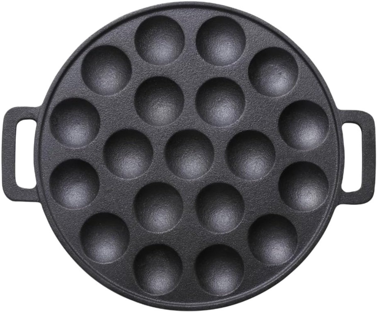 CLVP® Poffertjespan Inductie - Poffertjesmaker - Poffertjespannen - Zwart