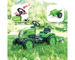 Falk Country Farmer - Jongens - Groen - Traptractor
