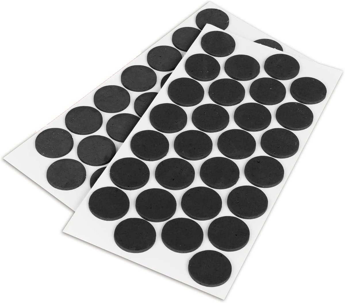 Antislip pads - Meubel stoppers - Meubels vastzetten - Zelfklevend sterk - 56 stuks rond - Zwart