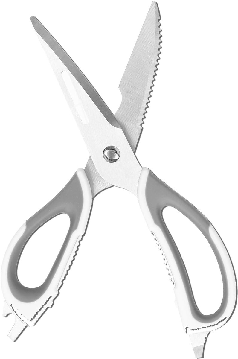 Dailygoods- Keukenno Scissors - Duurzaam - Roestvrij Staal - Antislip Handvat - Geschikt voor Vlees/Vis - Afwasmachinebestendig - Praktisch Gebruik - Keukenhulpmiddel