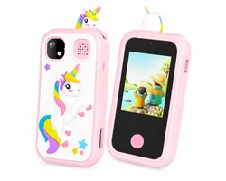 QL Speelgoed Telefoon voor Kinderen – Unicorn – Roze – Met Camera & Spelletjes - Educatief Speelgoed 3+ Jaar