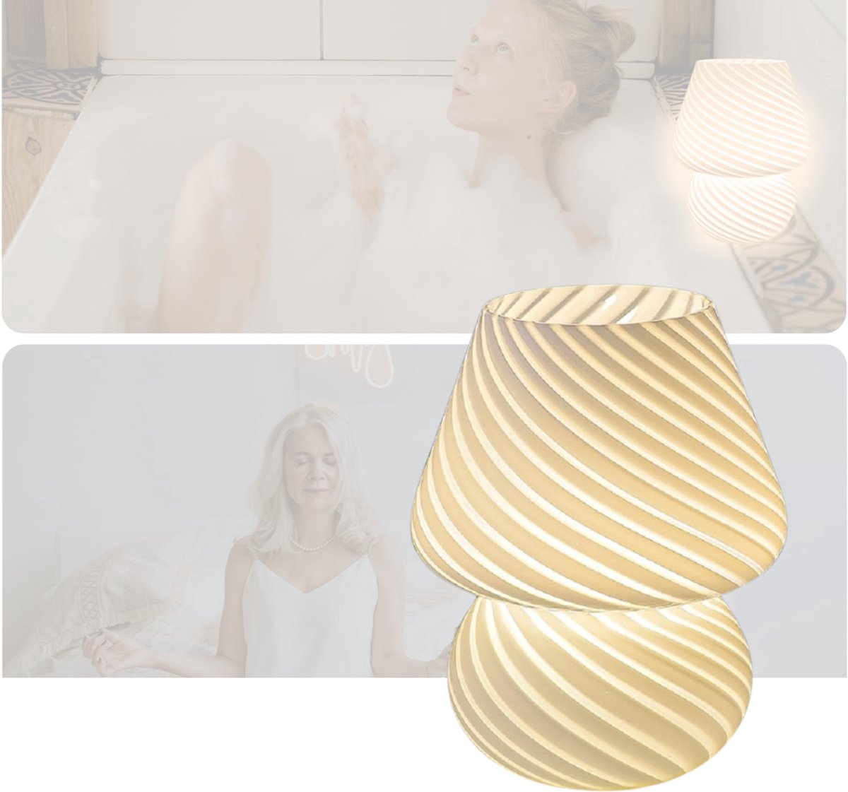 CLVP® Paddenstoel Lamp - Paddestoel Lamp - Mushroom Lamp
