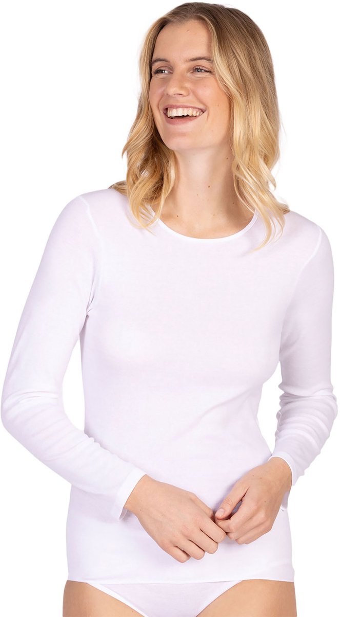 Langarm dames shirt GOTS Fine Cotton