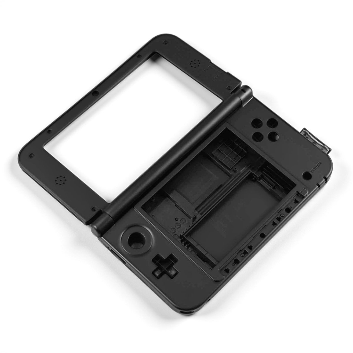 Dailygoody - Volledige Behuizingsreparatieonderdelen - Vervangingsset - Hoogwaardige materialen - Zwart - 3DS XL - Geschikt voor 3DS XL - Volledige ve...