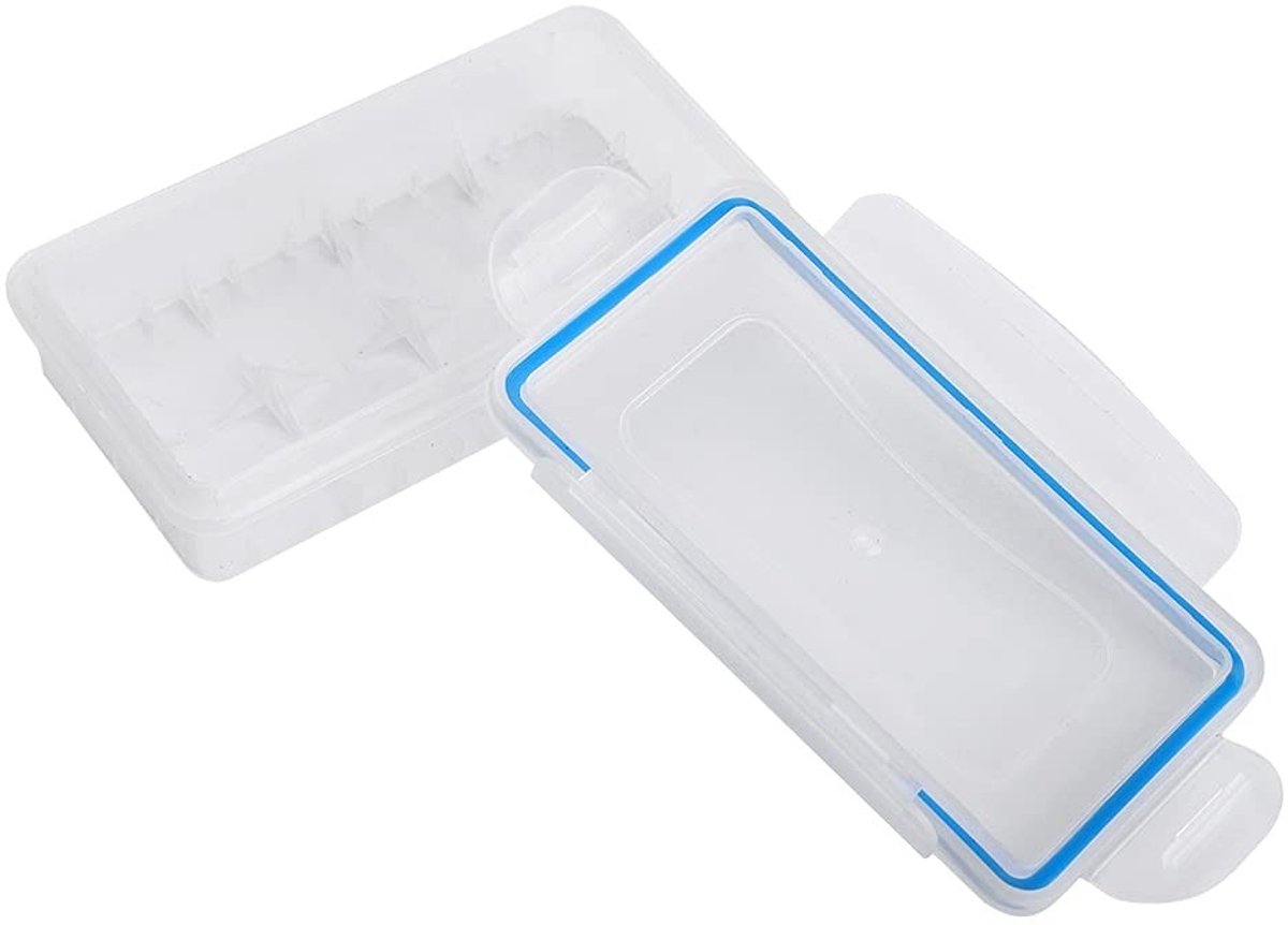 Dailygoods - Waterdichte Batterijhouder met 2 Stuks voor 18650 Batterijen